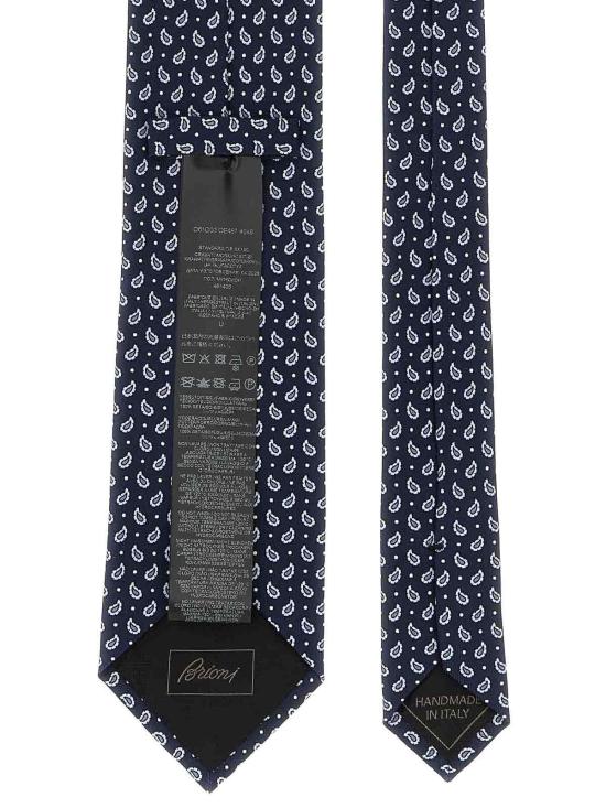 26FW 브리오니 넥타이 O61D00OE4674049 BLUE - BRIONI