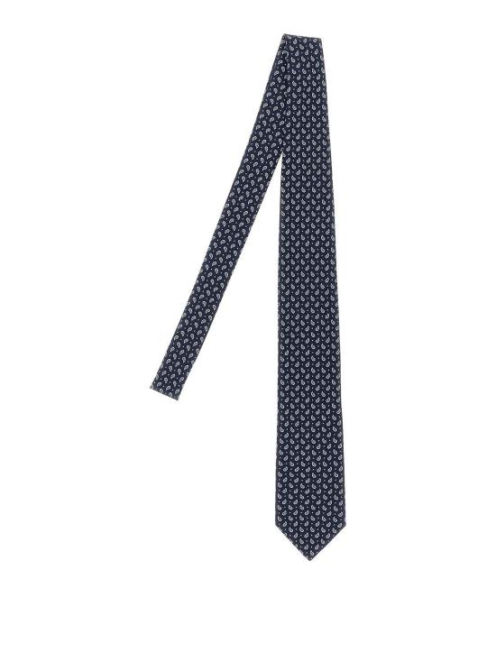 26FW 브리오니 넥타이 O61D00OE4674049 BLUE