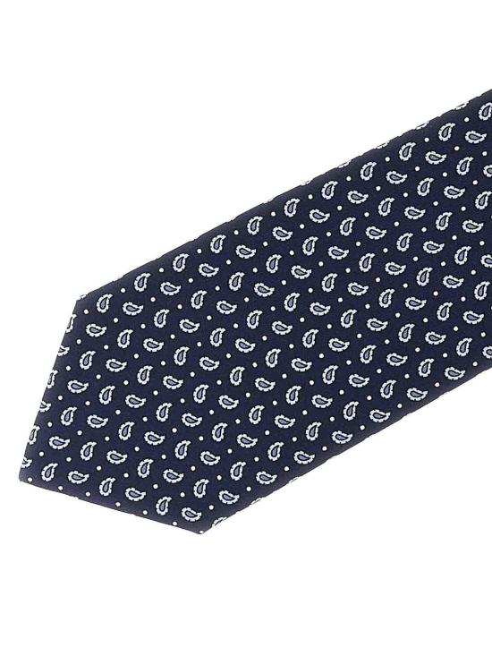 26FW 브리오니 넥타이 O61D00OE4674049 BLUE - BRIONI