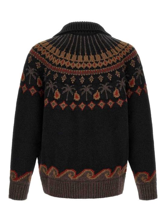 26FW 알라누이 가디건 LMHQ005E26KNI0011060 BLACK - ALANUI