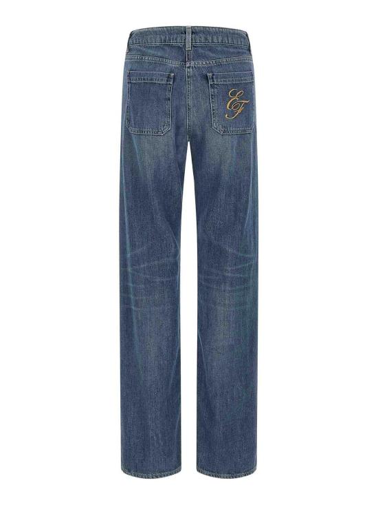 26FW 엘리자베타프랜치 스트레이트 팬츠 PJ17I66E2139 BLUE - ELISABETTA FRANCHI