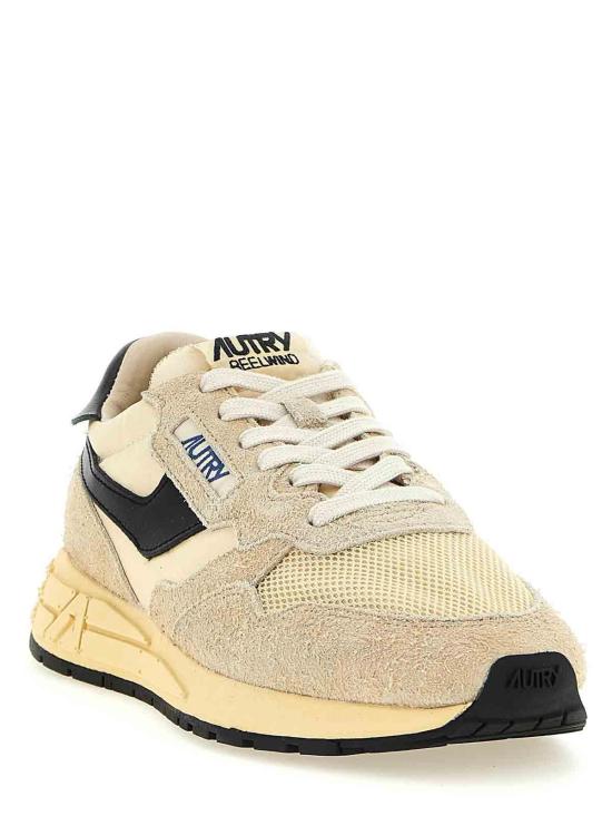 26FW 오트리 릴윈드 로우 나일론 스웨이드 스니커즈 WWLMUT60 BLACK - AUTRY