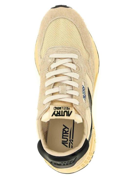 26FW 오트리 릴윈드 로우 나일론 스웨이드 스니커즈 WWLMUT60 BLACK - AUTRY