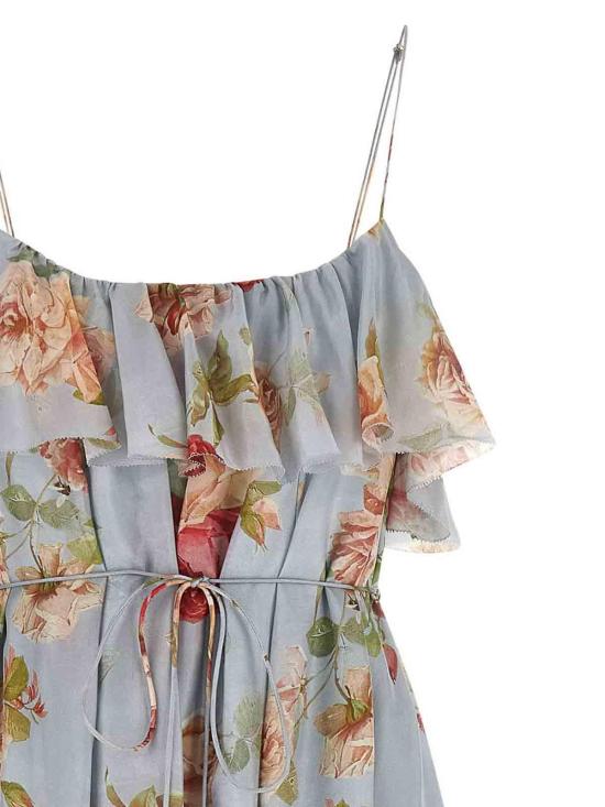 26FW 짐머만 미디 스커트 8363DSS264BRSF MULTICOLOUR - ZIMMERMANN