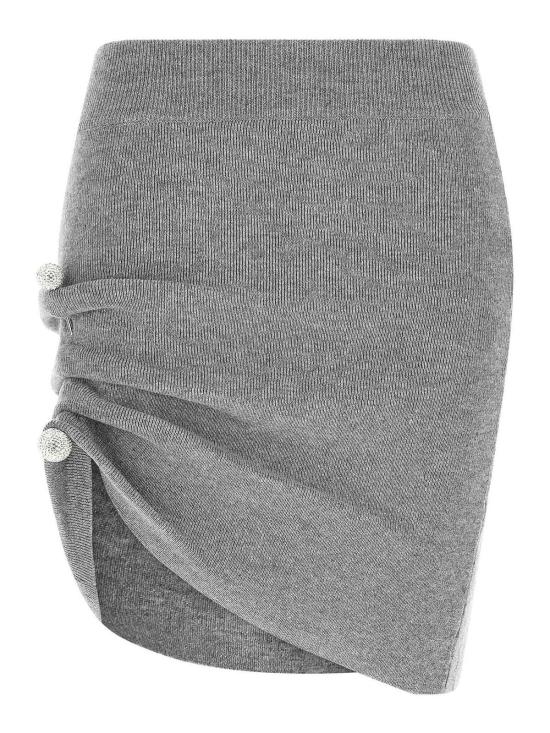 26FW 쥬세페 디 모라비토 미디 스커트 07PFKNS419X1676095 GREY