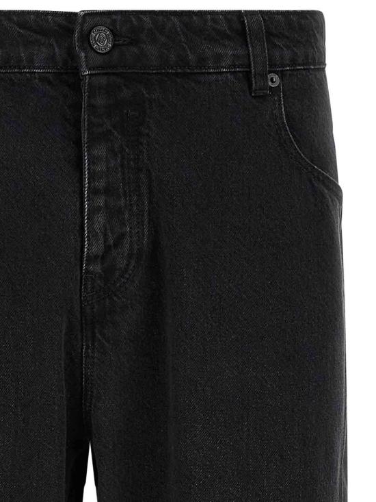 26FW 발망 스트레이트 팬츠 HH1MI115DG130PC BLACK - BALMAIN