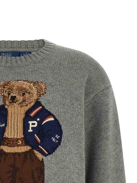 26FW 폴로 랄프로렌 폴로 티셔츠 211B17771002 GREY - POLO RALPH LAUREN
