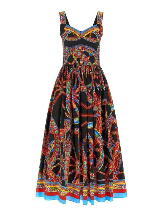 26FW 돌체앤가바나 미디 스커트 F6TTHTGDDTFS9000 MULTICOLOUR