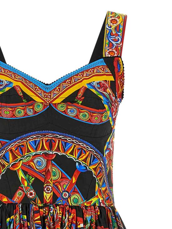 26FW 돌체앤가바나 미디 스커트 F6TTHTGDDTFS9000 MULTICOLOUR - DOLCE & GABBANA