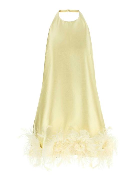26FW 셀프 포트레이트 원피스 AW26002SYELLOW
