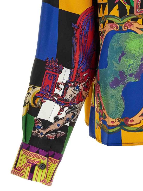26FW 베르사체 셔츠 10245201A192705X000 MULTICOLOUR - VERSACE