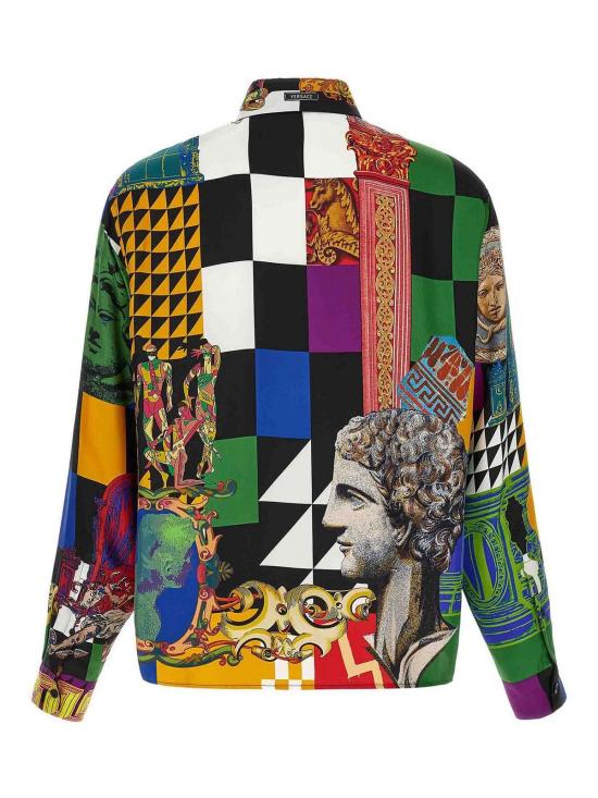 26FW 베르사체 셔츠 10245201A192705X000 MULTICOLOUR - VERSACE