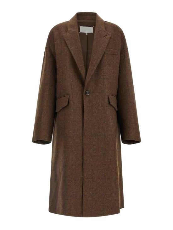 26FW 마르지엘라 트렌치 코트 S29AA0326M36130141F BROWN