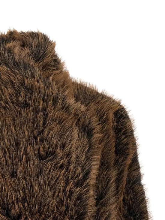 26FW 비비 쿠튀르 무스탕 SUSANFIRSTJACKETBLACKBROWN - B&B COUTURE