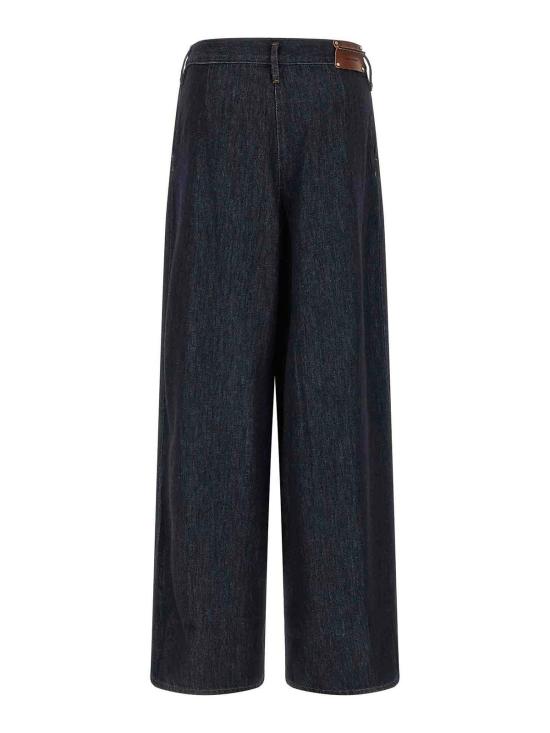 26FW 드리스 반 노튼 스트레이트 팬츠 262131E20 BLUE - DRIES VAN NOTEN