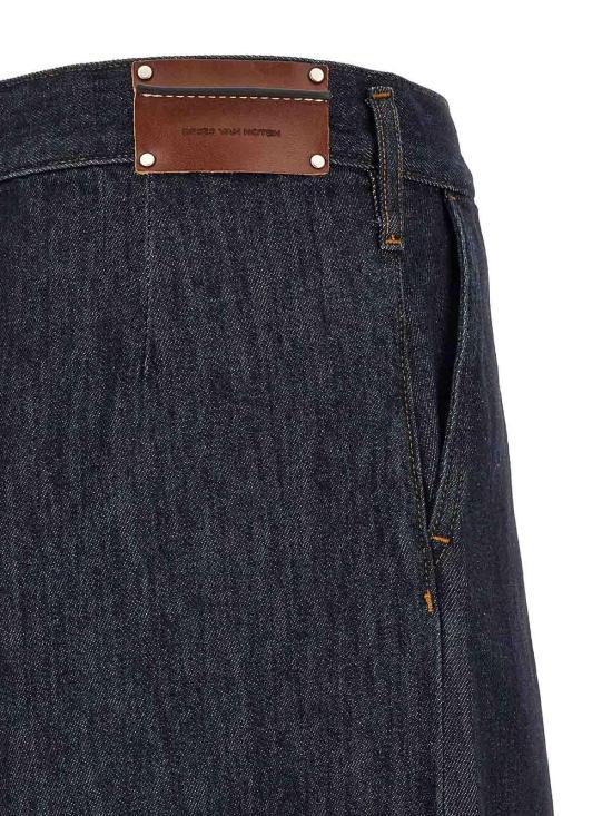 26FW 드리스 반 노튼 스트레이트 팬츠 262131E20 BLUE - DRIES VAN NOTEN