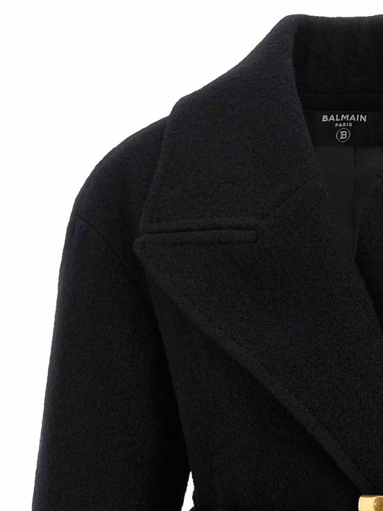 26FW 발망 숏팬츠 HF1UA215WC700PA BLACK - BALMAIN