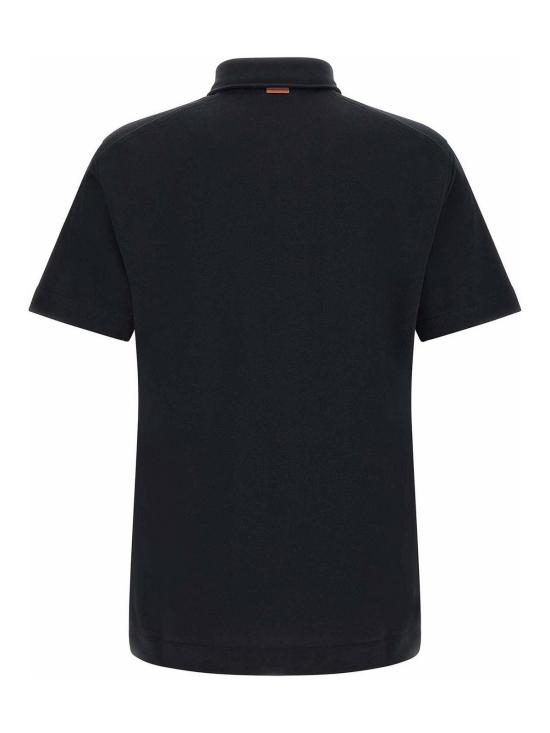 26FW 에르메네질도제냐 폴로 티셔츠 UI392A4I752B09 BLUE - ERMENEGILDO ZEGNA