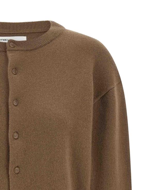 26FW 익스트림캐시미어 가디건 N436LUCECHAI BROWN - EXTREME CASHMERE