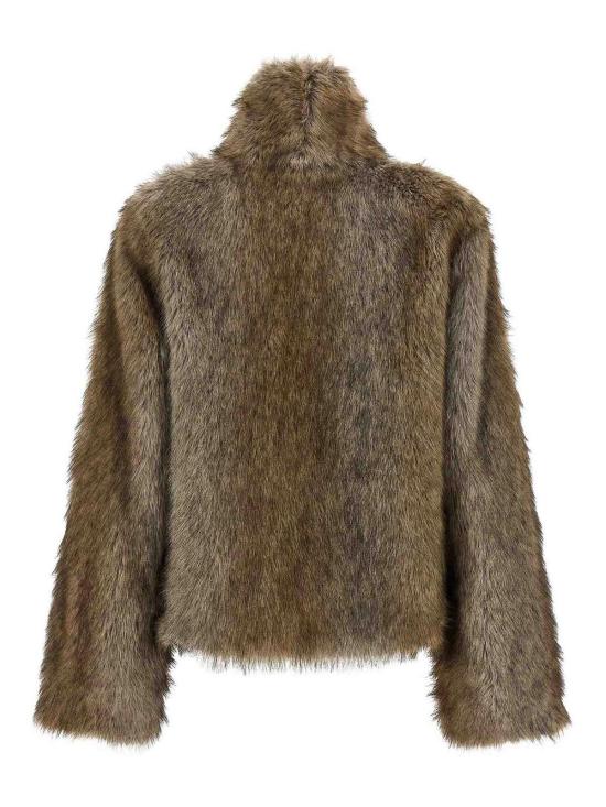 26FW 비비 쿠튀르 무스탕 BRIGITTEFIRSTJACKETWOLF BROWN - B&B COUTURE