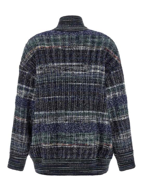 26FW 미소니 가디건 DS26WM05BC006IS91SX BLUE - MISSONI