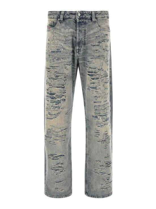 26FW 디젤 스트레이트 팬츠 A15795068YM01 LIGHT BLUE