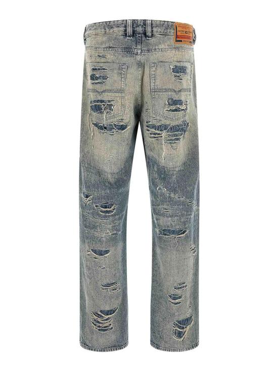 26FW 디젤 스트레이트 팬츠 A15795068YM01 LIGHT BLUE - DIESEL