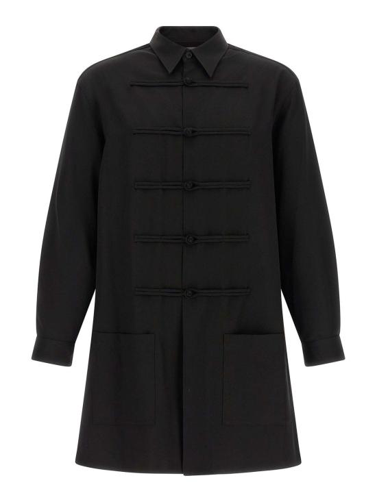 26FW 요지 야마모토 셔츠 HWB251002 BLACK