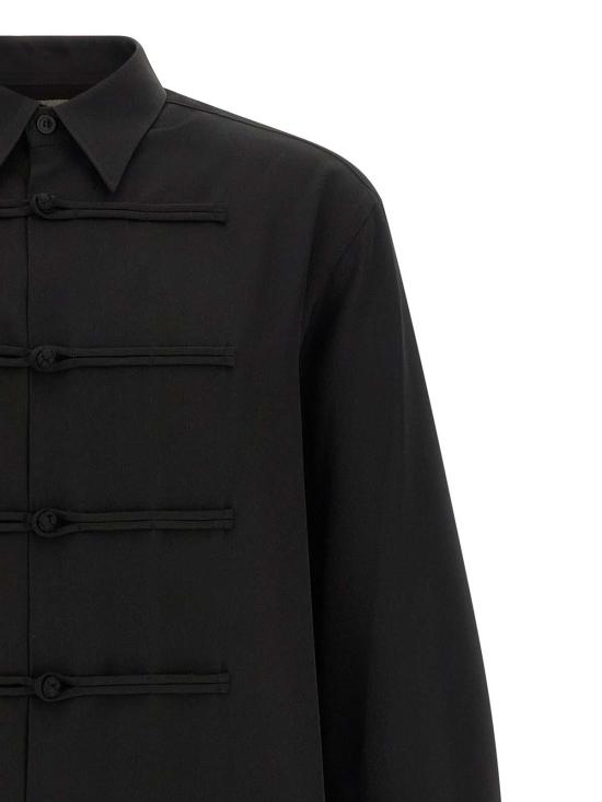 26FW 요지 야마모토 셔츠 HWB251002 BLACK - YOHJI YAMAMOTO