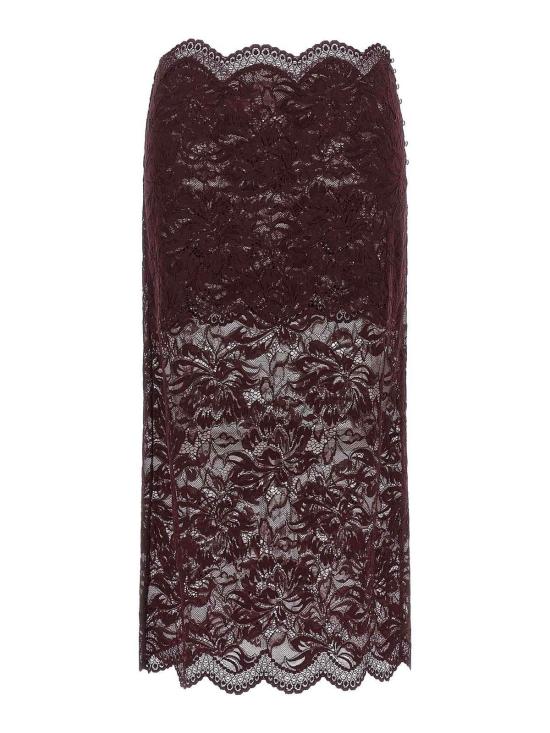 26FW 파코라반 미디 스커트 26AJJU598PA0170P534 PURPLE