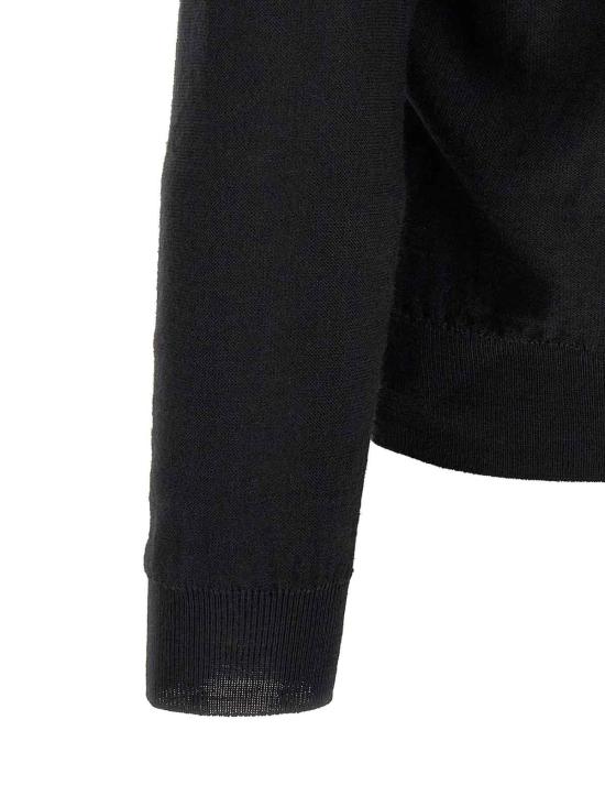 26FW 르메르 릴렉스 트위스트 가디건 PO0052LK1063BK999 BLACK - LEMAIRE
