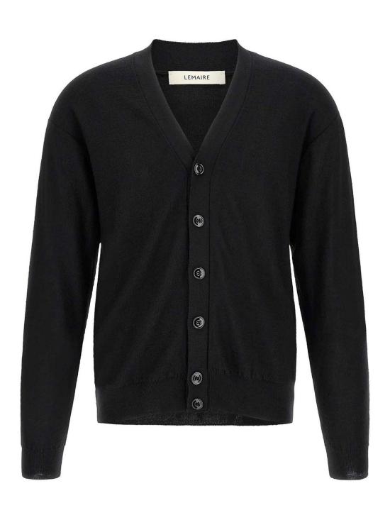 26FW 르메르 릴렉스 트위스트 가디건 PO0052LK1063BK999 BLACK