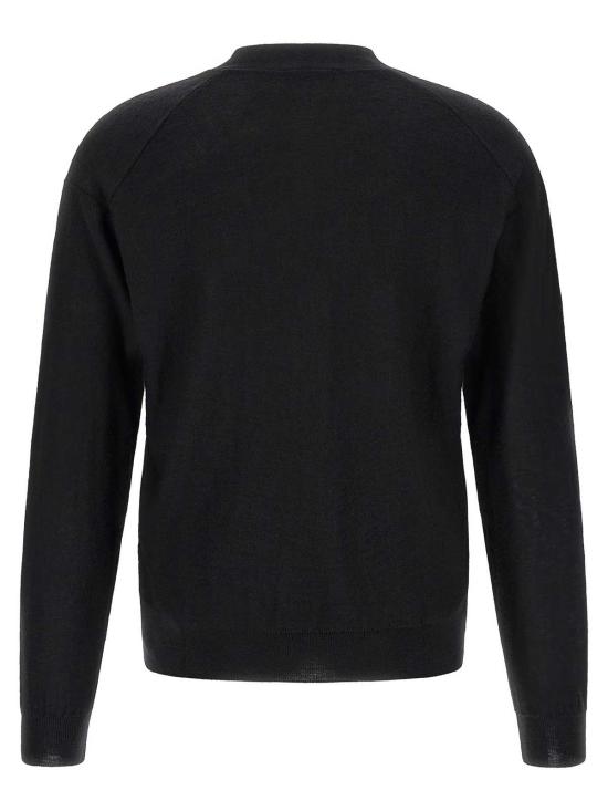 26FW 르메르 릴렉스 트위스트 가디건 PO0052LK1063BK999 BLACK - LEMAIRE