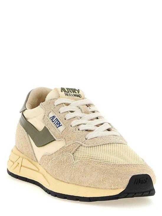 26FW 오트리 릴윈드 로우 나일론 스웨이드 스니커즈 WWLMUT62 GREEN - AUTRY