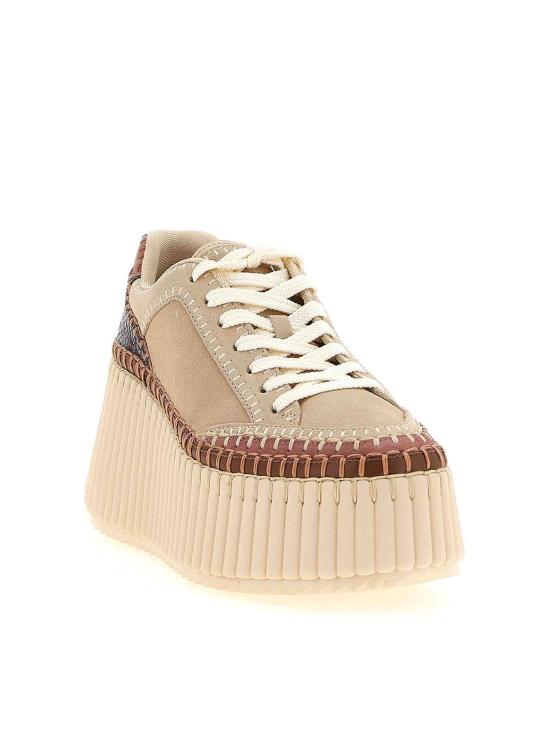  끌로에 스니커즈 CH26A02IYK236 BEIGE - CHLOE