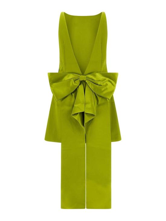 26FW 셀프 포트레이트 롱 원피스 AW26008SGREEN - SELF PORTRAIT