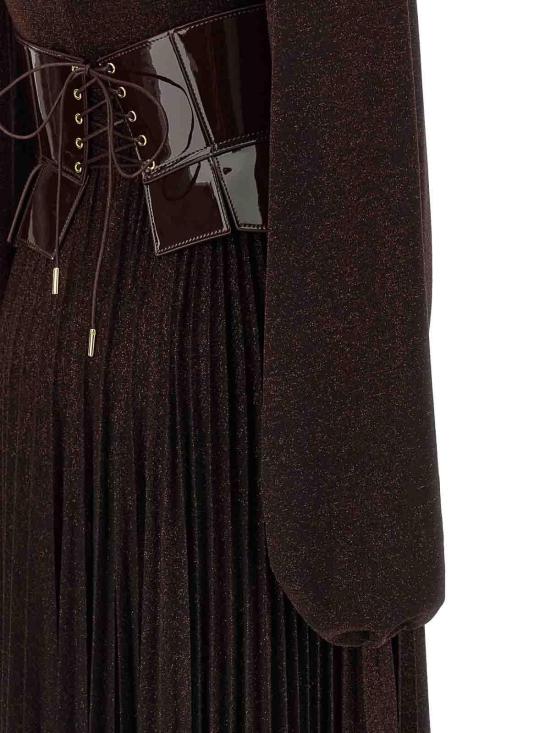 26FW 엘리자베타프랜치 원피스 ABR1566E2EV9 BROWN - ELISABETTA FRANCHI