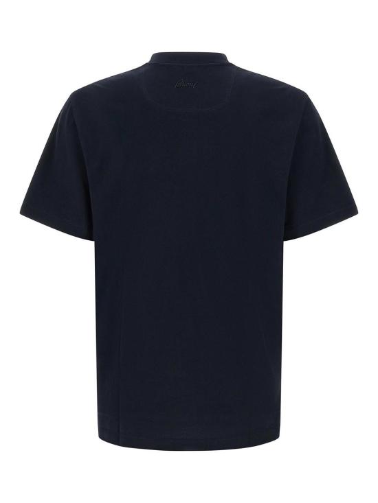 26FW 브리오니 반팔 티셔츠 UJWI0LOE6014100 BLUE - BRIONI