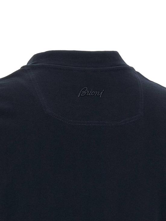 26FW 브리오니 반팔 티셔츠 UJWI0LOE6014100 BLUE - BRIONI