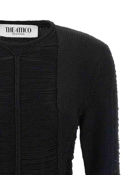 26FW 디 아티코 미디 스커트 261WCA00525KVV097AA100 BLACK - THE ATTICO