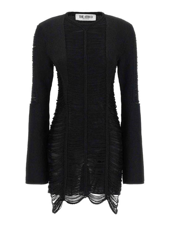 26FW 디 아티코 미디 스커트 261WCA00525KVV097AA100 BLACK