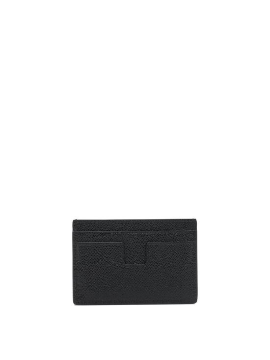 26FW 톰포드 스몰 그레인 레더 클래식 카드 홀더 YM232LCL081GNAA Black - TOMFORD