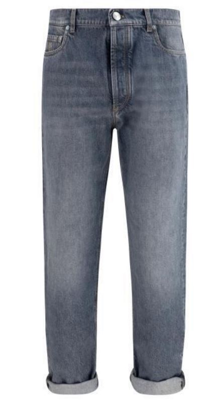 26FW 브루넬로 쿠치넬리 데님 팬츠 M229PO2090 C1473 MEDIUM GRAY DOM