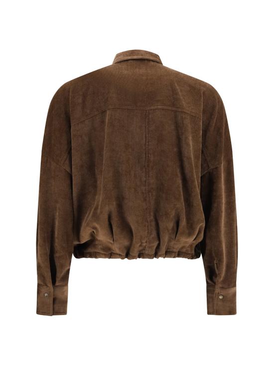 26FW 브루넬로 쿠치넬리 셔츠 MG547M1V06 C9812 SIGARO - BRUNELLO CUCINELLI