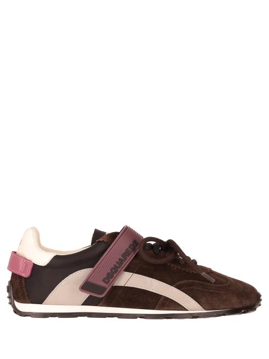 26FW 디스퀘어드2 스니커즈 SNW033923809030 M4289 DARK BROWN BLACK CREAM