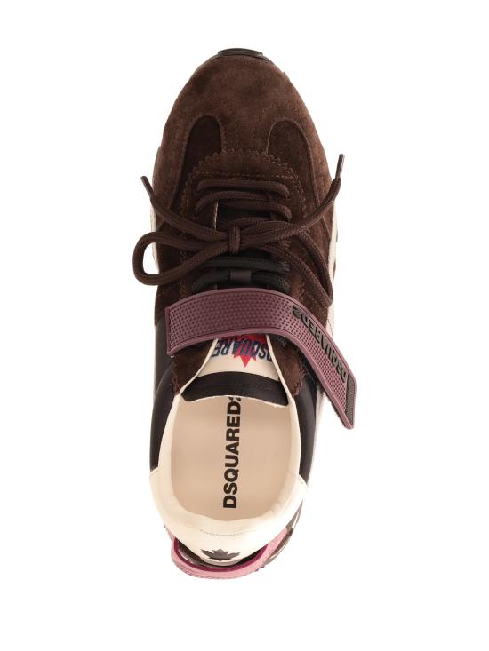 26FW 디스퀘어드2 스니커즈 SNW033923809030 M4289 DARK BROWN BLACK CREAM - DSQUARED2