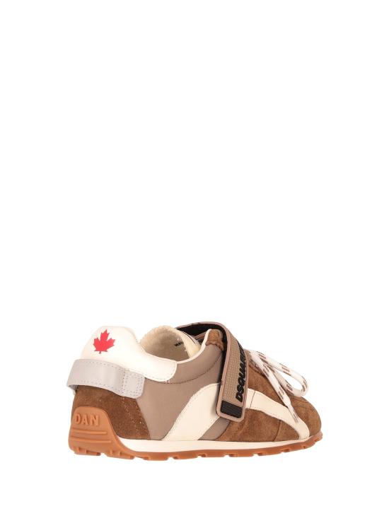 26FW 디스퀘어드2 스니커즈 SNW033923808837 M4276 BROWN BEIGE CREAM - DSQUARED2