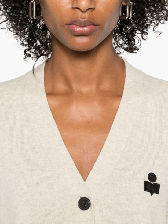26FW 이자벨마랑에뚜왈 KARINA 카리나 V넥 가디건 CA0104FAC1L17E02LY Neutrals - ISABEL MARANT ETOILE
