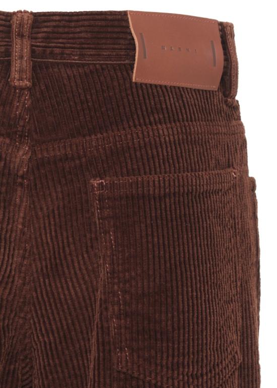 26FW 마르니 팬츠 PAMA0657G0USCZ2800M53 Brown - MARNI