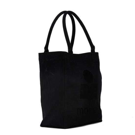 26FW 이자벨마랑 옌키 코튼 핸드 캐리 백 PM0001FAA1X18M Black - ISABEL MARANT